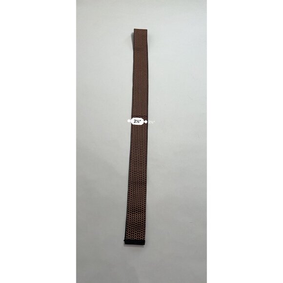 IQ Collection Sash Belt in Brown Geo Print - Picture 4 of 4